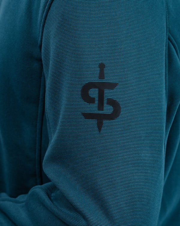 Blade Coral Blue Unisex Motorcycle Hoodie