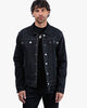 Tura Trucker Mens Rinse Indigo Motorcycle Denim Jacket