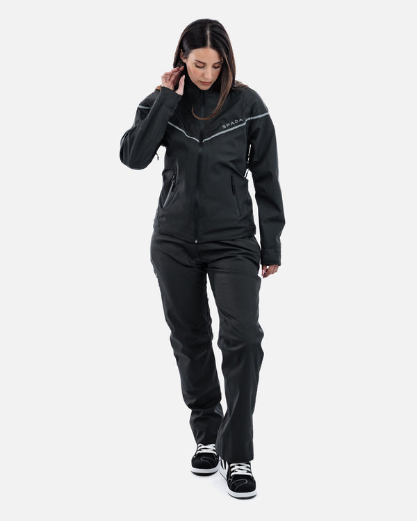 Dash Unexplored Grey Ladies Motorcycle Jacket
