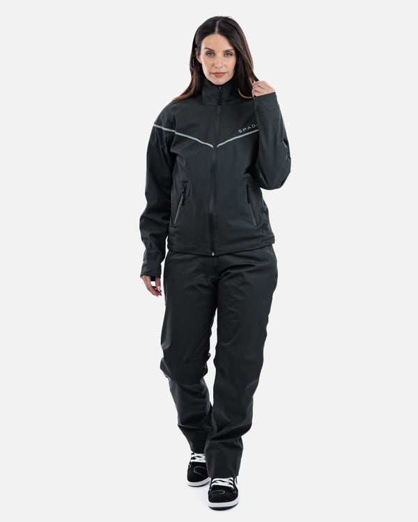 Dash Unexplored Grey Ladies Motorcycle Jacket