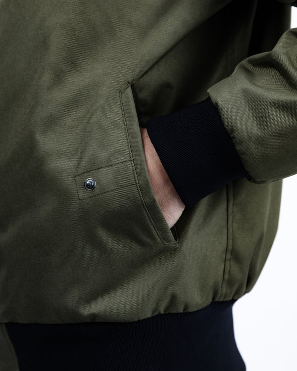 Airforce MA1 Olive Green Motorcycle Bomber Jacket