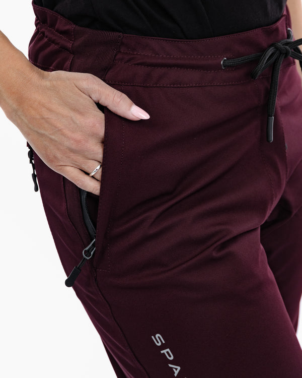 Dash Ladies Port Red Trousers
