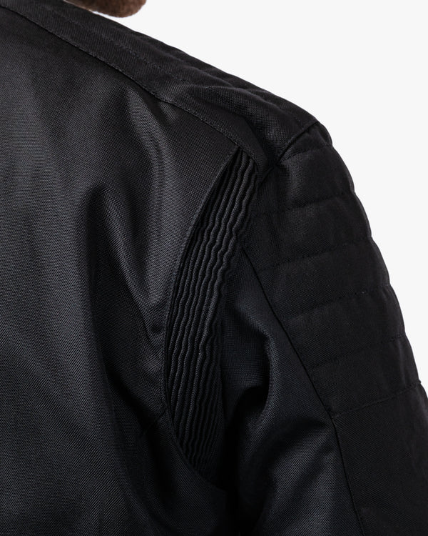 Cafe Flux Black Motorcycle Jacket