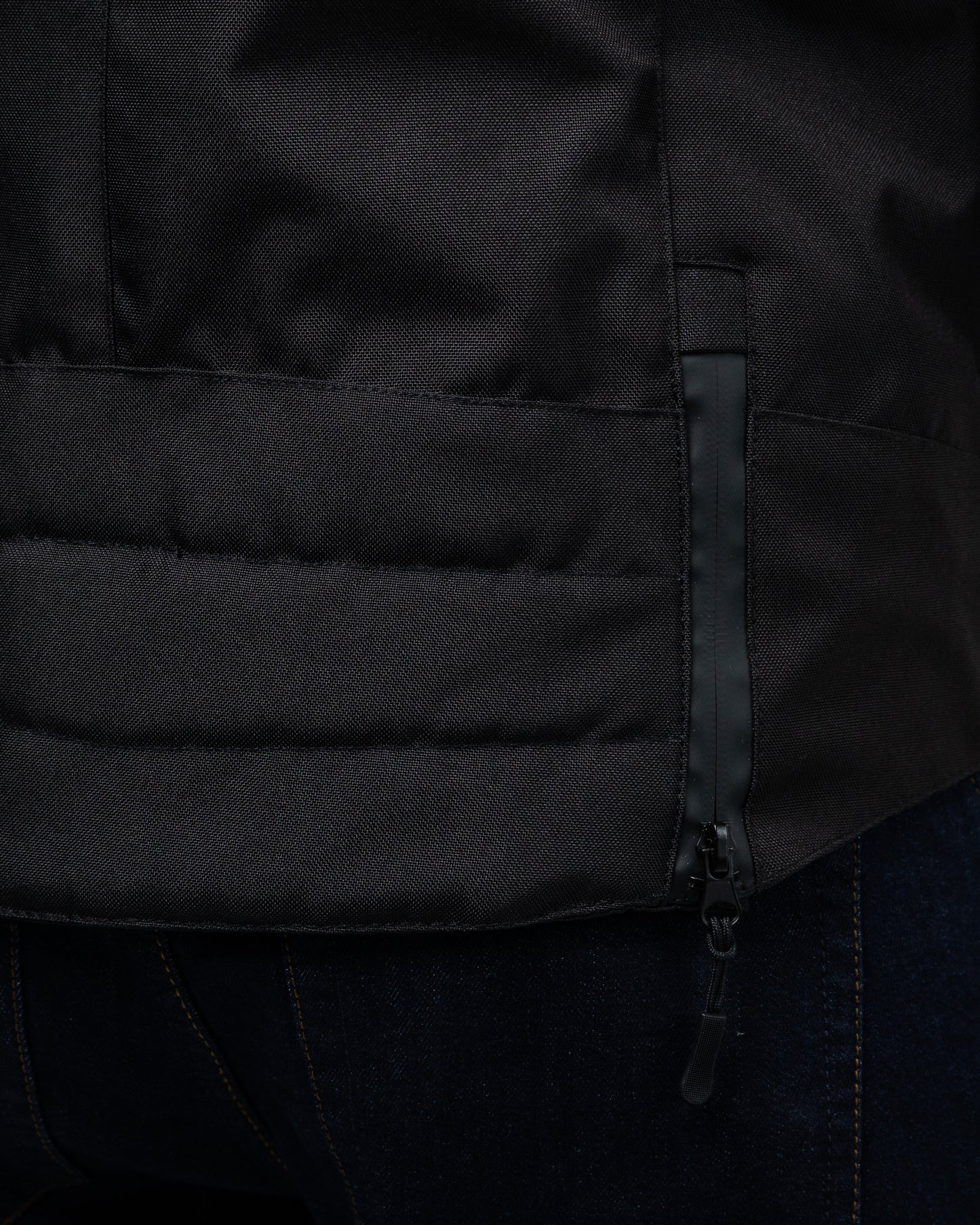 Cafe Flux Black Motorcycle Jacket