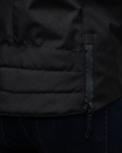 Cafe Flux Black Motorcycle Jacket