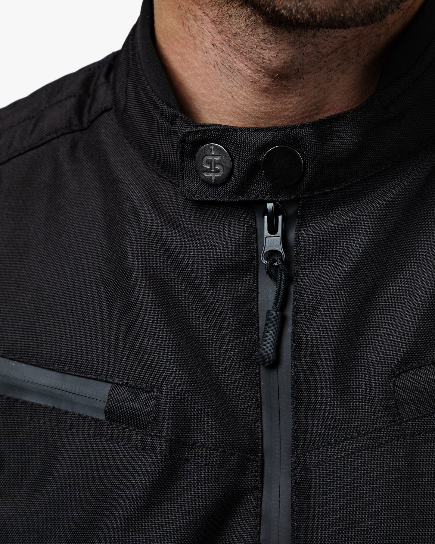 Cafe Flux Black Motorcycle Jacket