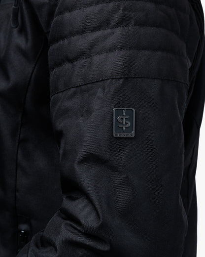 Cafe Flux Black Motorcycle Jacket