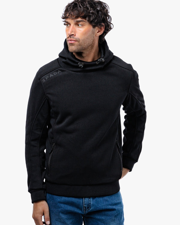 Blade Black Unisex Motorcycle Hoodie