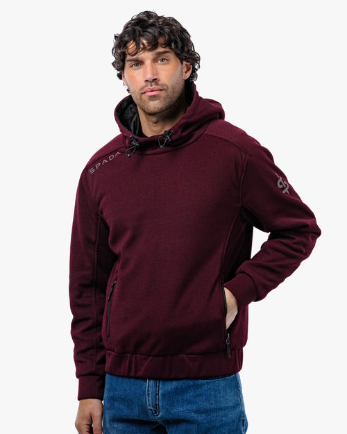 Blade Port Red Motorcycle Hoodie
