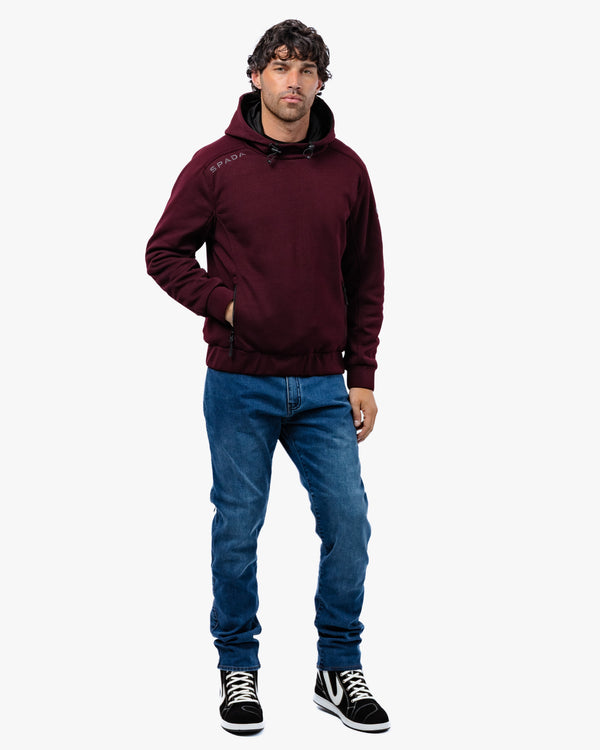 Blade Port Red Motorcycle Hoodie