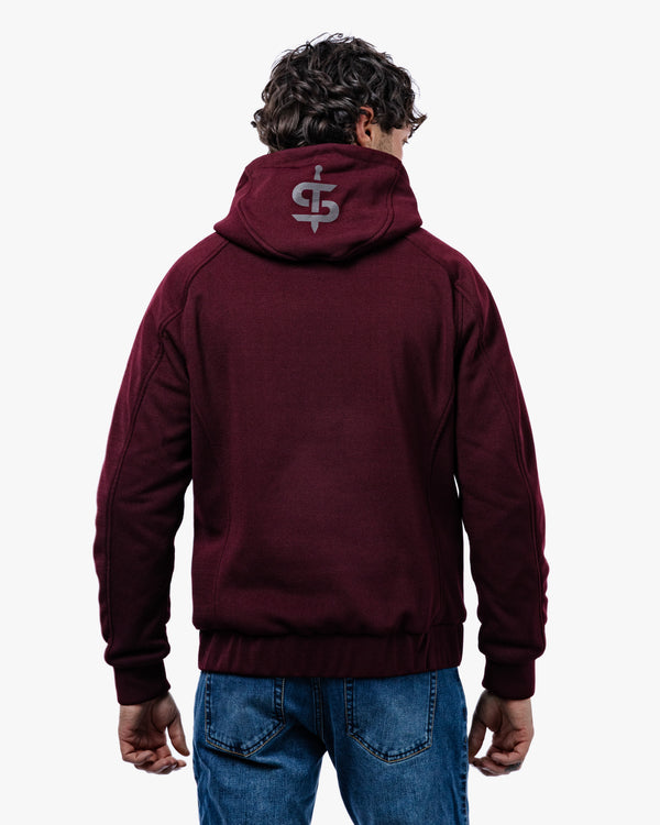 Blade Port Red Motorcycle Hoodie
