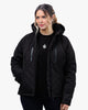 Bella Black Quilted Ladies Motorcycle Jacket