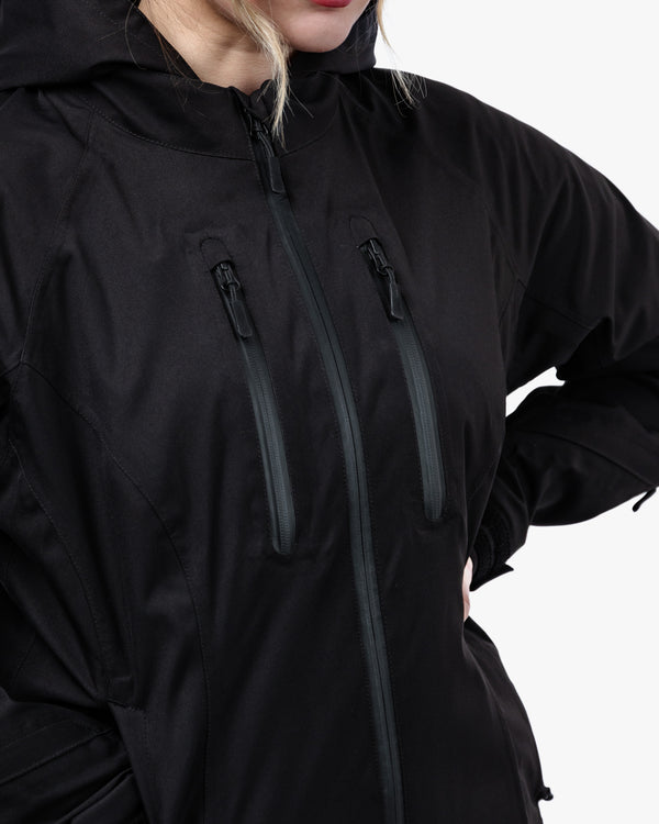 Lula Black Ladies Motorcycle Jacket