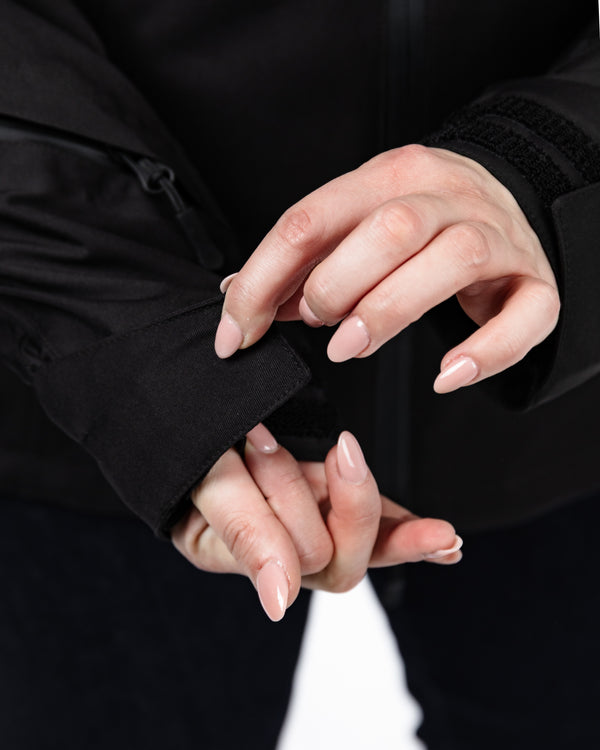 Lula Black Ladies Motorcycle Jacket