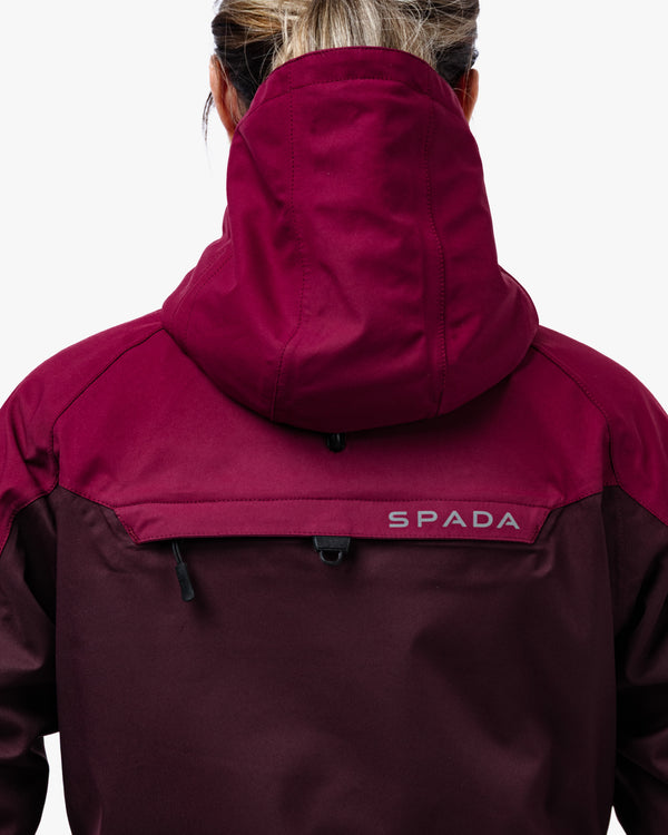 Lula Port Red Ladies Motorcycle Jacket