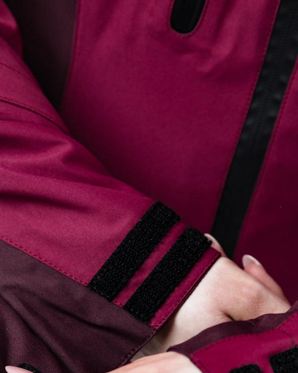 Lula Port Red Ladies Motorcycle Jacket