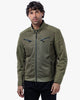 Cafe Air Olive Green Ventilated  Motorcycle Jacket