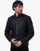 Cafe Air Lightweight Black Motorcycle Jacket