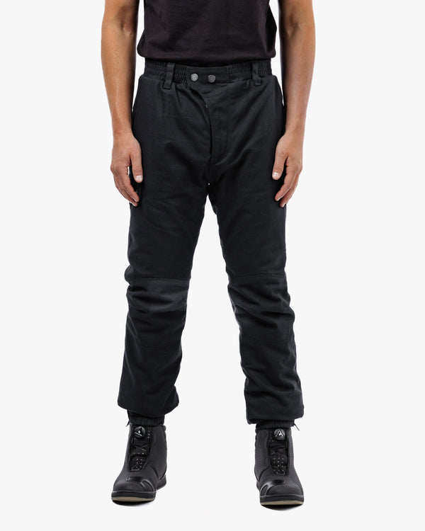 Pilot Black Motorcycle Trousers