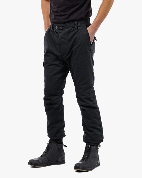 Pilot Black Motorcycle Trousers