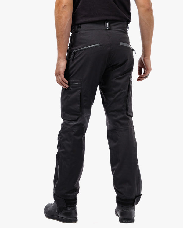 Duel Black Cargo Motorcycle Trousers