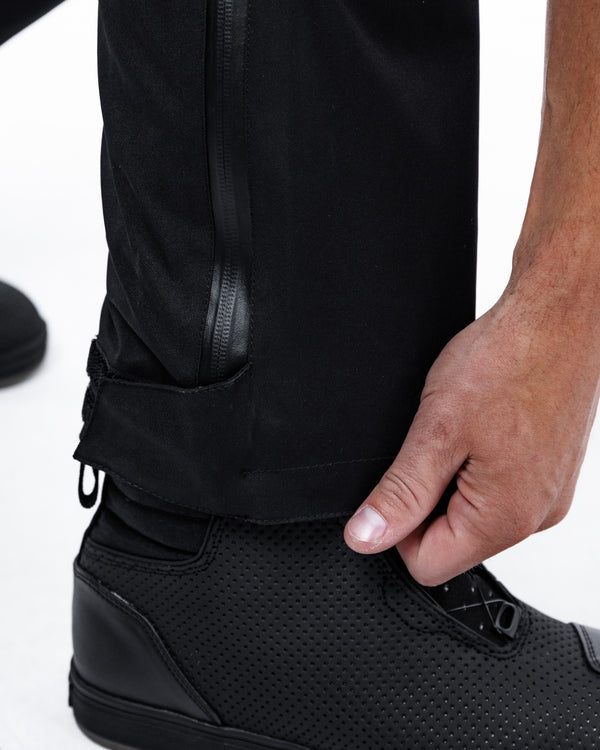 Duel Black Cargo Motorcycle Trousers