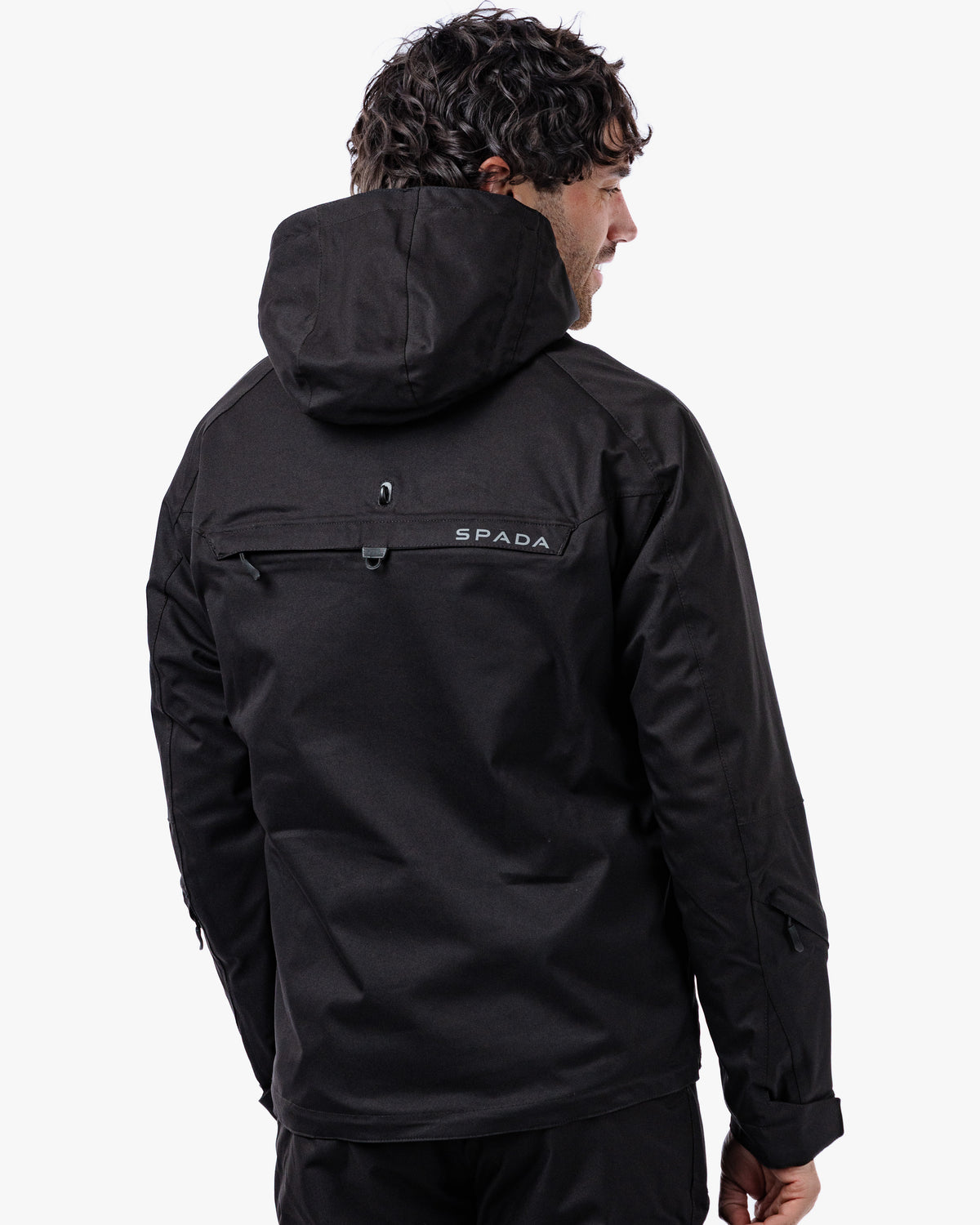 Matt black waterproof motorcycle jacket - Spada Joe