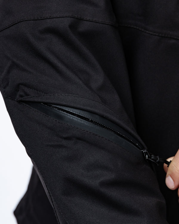 Joe Matt Black Waterproof Motorcycle Jacket