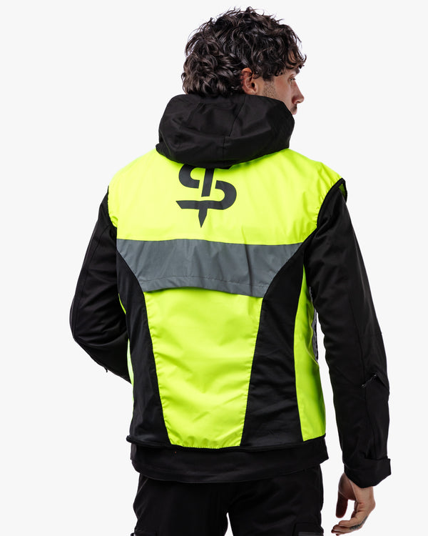 Spark Yellow Fluorescent Visibility Vest