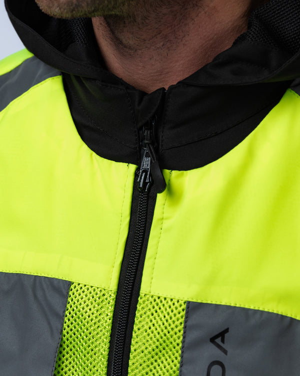 Spark Yellow Fluorescent Visibility Vest