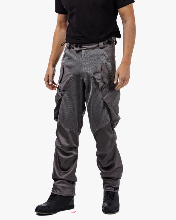 Combat Air Ultimate Grey Ventilated Motorcycle Trousers