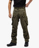 Combat Air Olive Green Ventilated Motorcycle Trousers