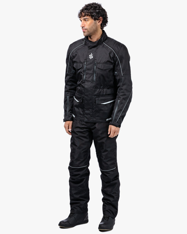City Nav 2.0 Men's Black Motorcycle Jacket