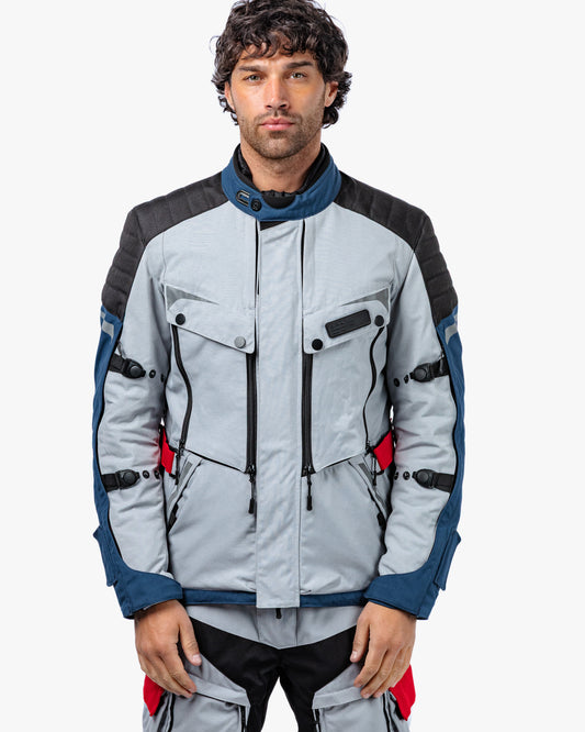 Vanguard Racing Grey Motorcycle Jacket