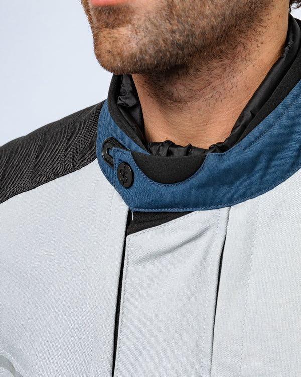 Vanguard Racing Grey Motorcycle Jacket