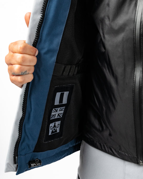 Vanguard Racing Grey Motorcycle Jacket