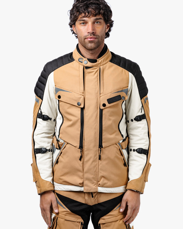 Vanguard Desert Sand Motorcycle Jacket