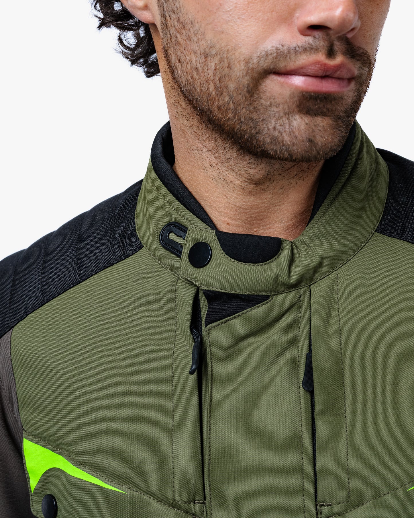 Vanguard Forest Green Motorcycle Jacket