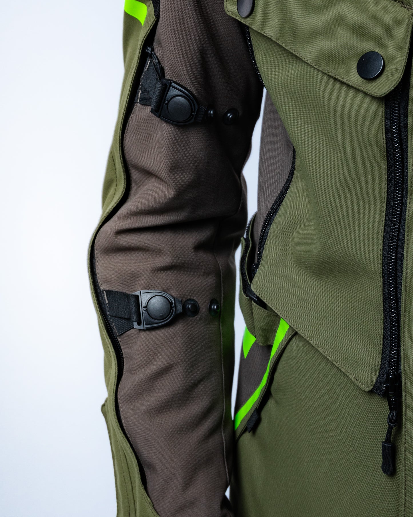 Vanguard Forest Green Motorcycle Jacket