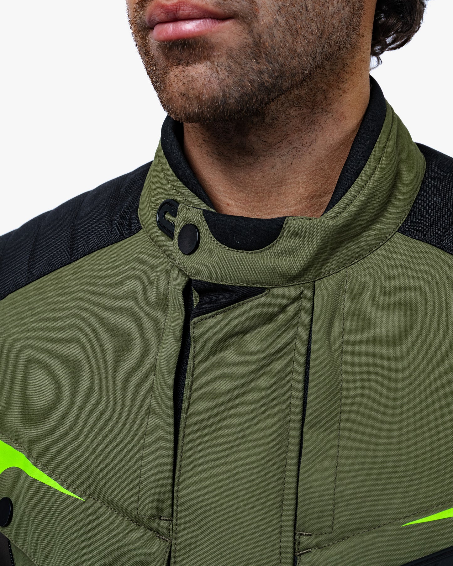 Vanguard Forest Green Motorcycle Jacket