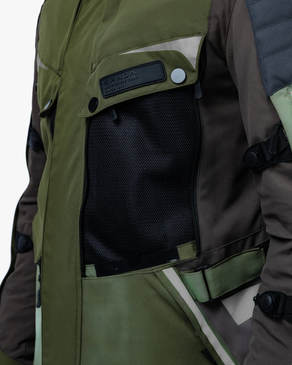 Vanguard Forest Green Motorcycle Jacket