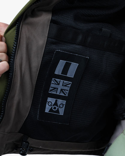 Vanguard Forest Green Motorcycle Jacket