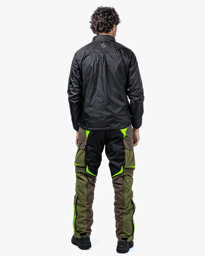 Vanguard Forest Green Motorcycle Jacket