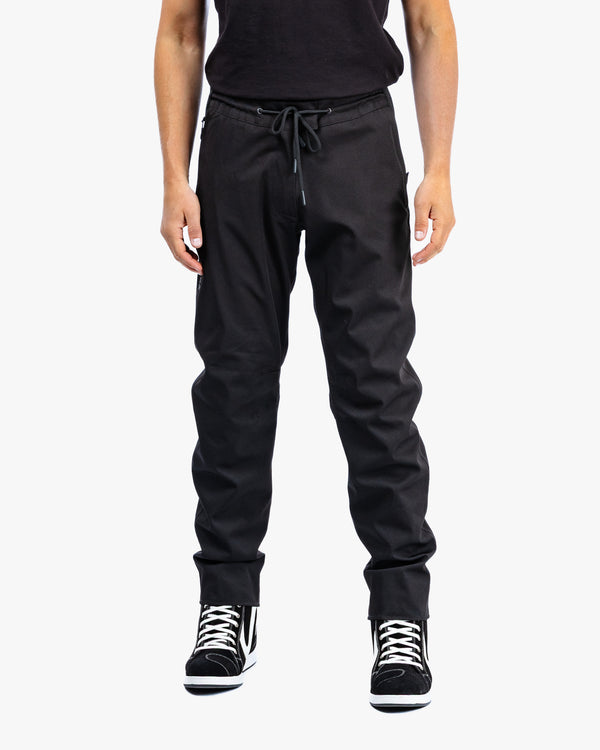 Dash Mens Stealth Black Motorcycle Trousers