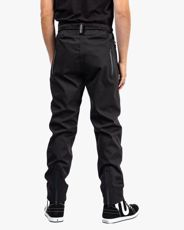 Dash Mens Stealth Black Motorcycle Trousers