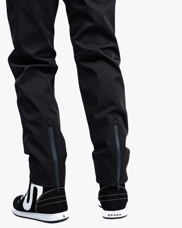 Dash Mens Stealth Black Motorcycle Trousers