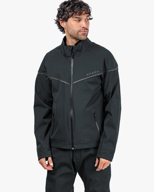 Dash Mens Unexplored Grey Motorcycle Jacket
