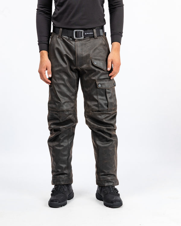 Crossguard Walnut Brown Waterproof Motorcycle Trousers