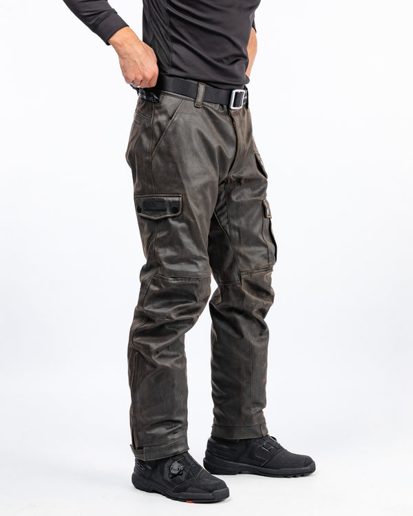 Crossguard Walnut Brown Waterproof Motorcycle Trousers