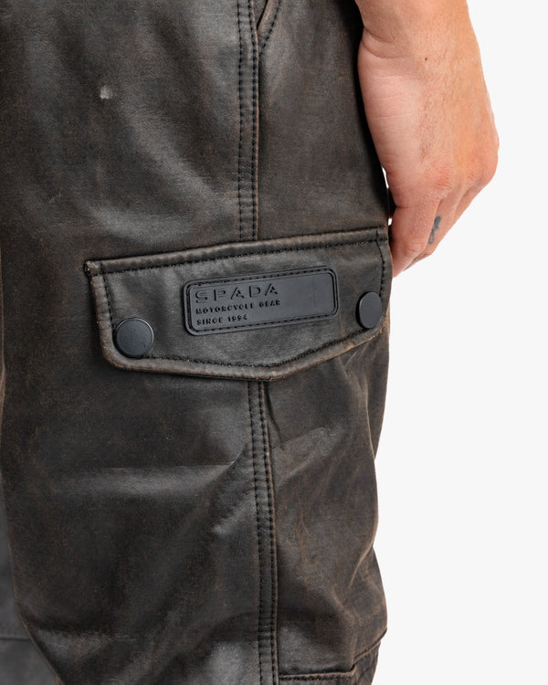 Crossguard Walnut Brown Waterproof Motorcycle Trousers